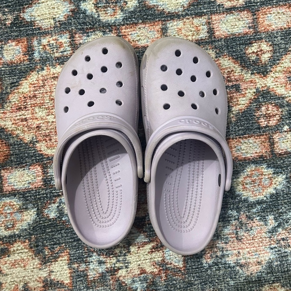 Purple CROCS Size: 9 Woman’s